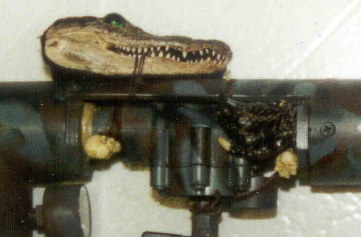 Gator Head for Sight Rail on Devastator II