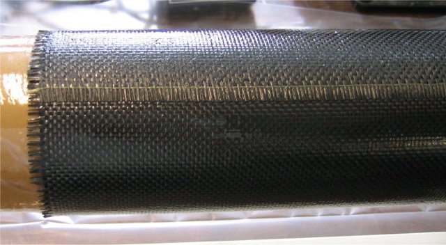 airframe wrapped carbon fiber detail